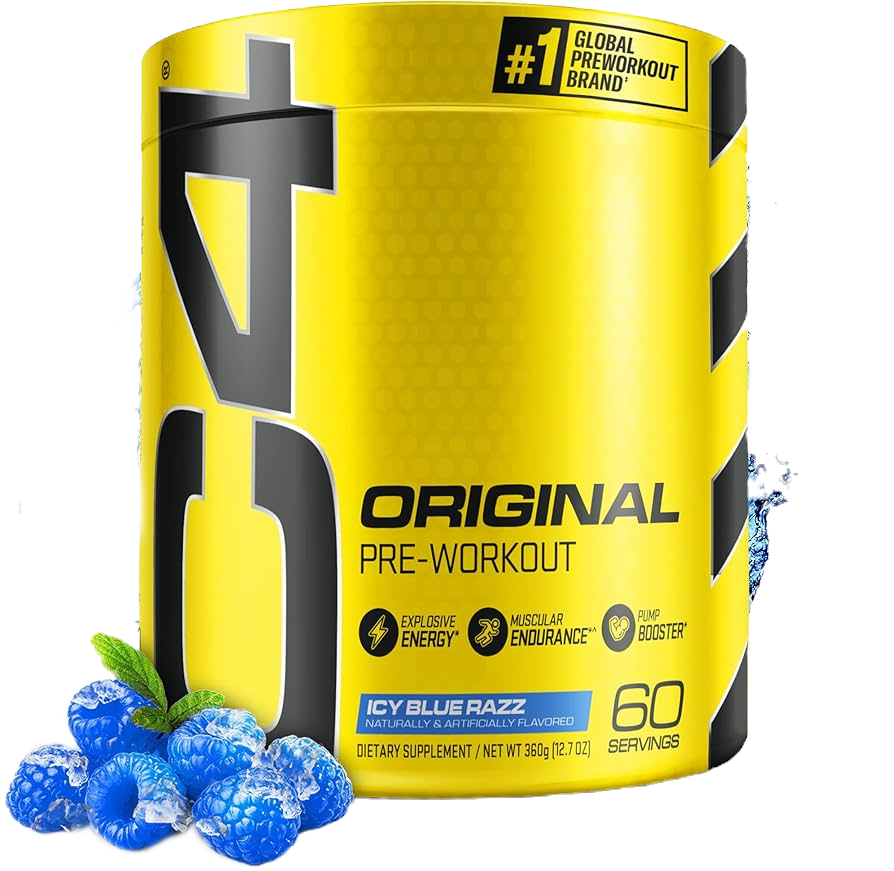 Cellucor C4 Original Pre-Workout | 390 gms | Icy Blue Razz
