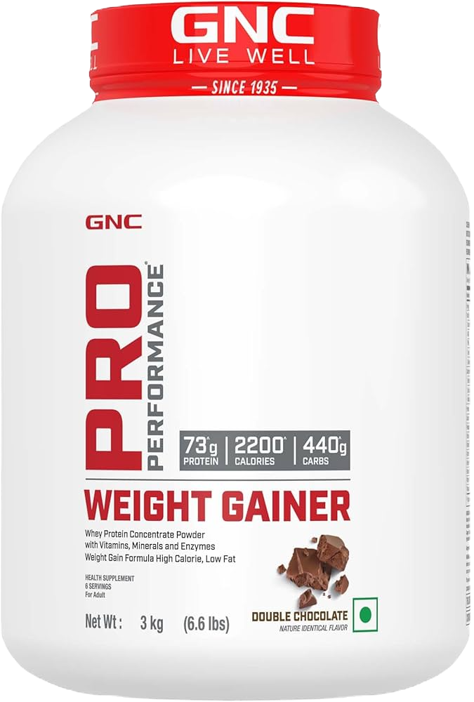 GNC Pro Performance Weight Gainer | 3 Kg | Double Chocolate
