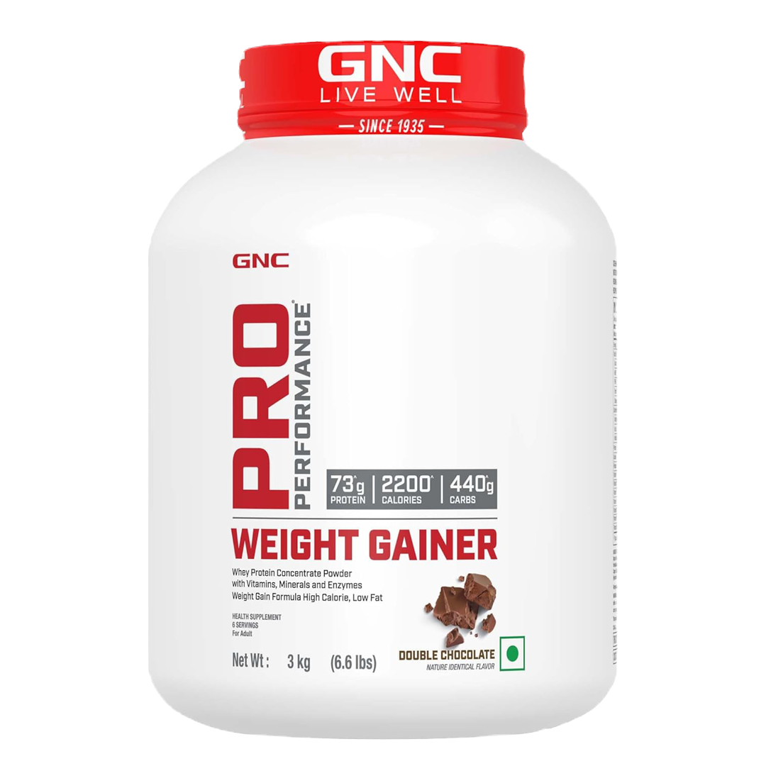 GNC weight Gainer | 3 Kg | Double Chocolate