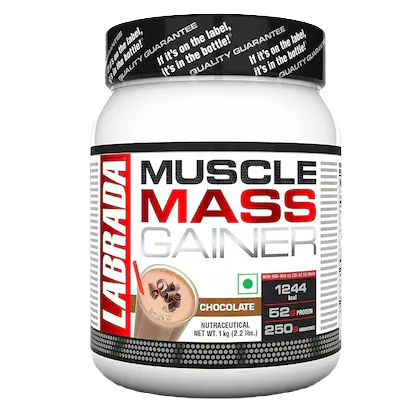 Labrada Muscle Mass Gainer| 1 kg | Chocolate