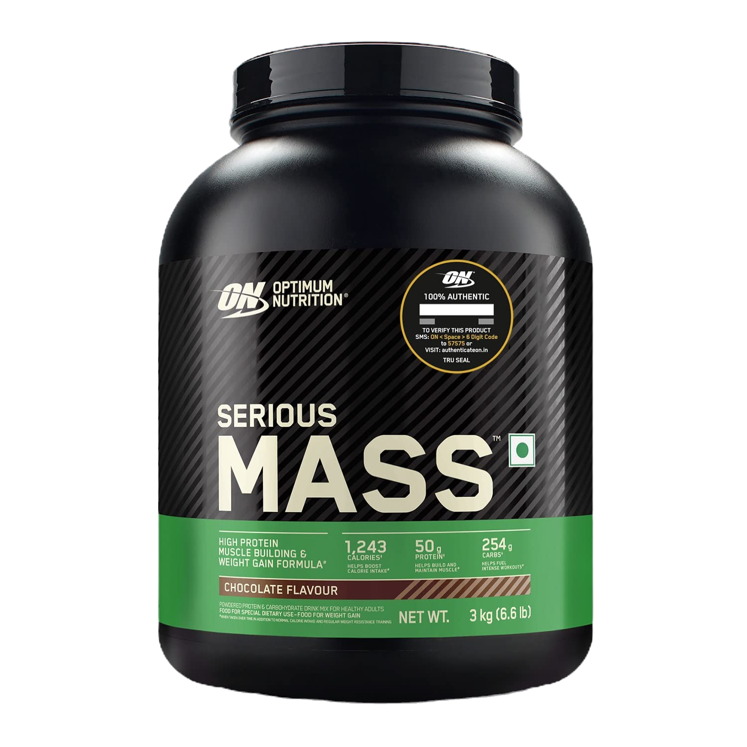 Optimum Nutrition Serious Mass | 3 Kg | Chocolate